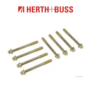 8x HERTH+BUSS JAKOPARTS Zylinderkopfschrauben SUZUKI SWIFT II 1.0 50 53 54 PS