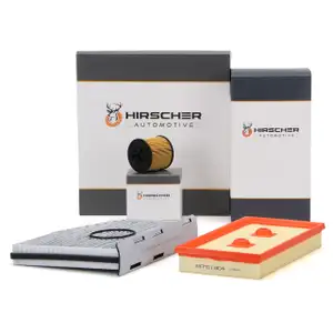 HIRSCHER Filterset AUDI A3 SKODA Octavia VW Golf 5 Passat Touran 1.6 FSI 115 PS