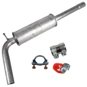 IMASAF Mittelschalld&auml;mpfer + Anbausatz AUDI A1 SEAT IBIZA 4VW POLO 6R 6C 1.2 TSI