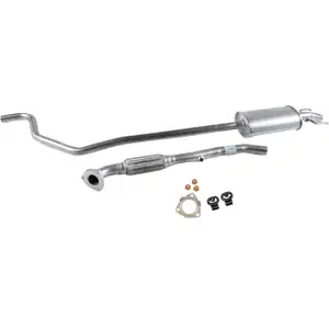 IMASAF Mittelschalld&auml;mpfer + Anbausatz OPEL CORSA D 1.0 60/65 PS Z10XEP A10XEP