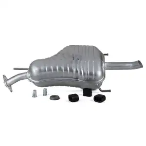IMASAF Endschalld&auml;mpfer + Anbausatz OPEL ZAFIRA A 1.6 / 1.8 / 2.2 16V 101-147 PS