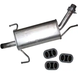IMASAF Endschalld&auml;mpfer + Anbausatz f&uuml;r OPEL CORSA C 1.2 75/80 PS Z12XE Z12XEP