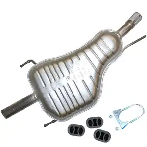 IMASAF Endschalld&auml;mpfer + Anbausatz OPEL ASTRA G CC 1.6/16V 1.8 16V 84-125 PS