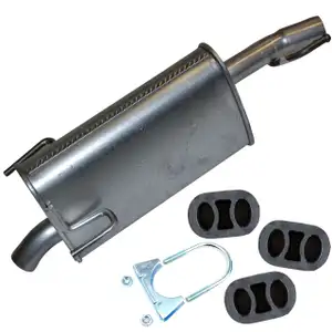 IMASAF Endschalld&auml;mpfer + Anbausatz OPEL MERIVA A 1.6 + 1.6 16V 87/100/105 PS