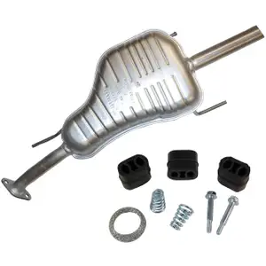 IMASAF Endschalld&auml;mpfer + Anbausatz OPEL ASTRA G CARAVAN 1.4-2.2 16V 75-147 PS