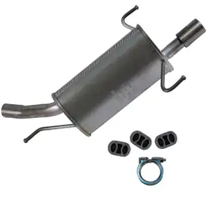 IMASAF Endschalld&auml;mpfer + Anbausatz OPEL CORSA C 1.2/16V 75/80 PS Z12XE Z12XEP