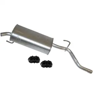 IMASAF Endschalld&auml;mpfer + Anbausatz OPEL CORSA D 1.0 60 / 65 PS Z10XEP A10XEP