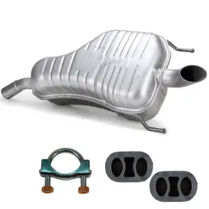 IMASAF Endschalld&auml;mpfer + Anbausatz OPEL ZAFIRA B 1.6 + 1.8 + 2.2 115/140/150 PS
