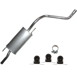 IMASAF Endschalld&auml;mpfer + Anbausatz VW GOLF III 1.4 + 1.6 + 1.8 + 1.9 D 55-75 PS