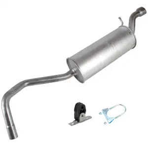 IMASAF Endschalld&auml;mpfer + Anbausatz VW POLO (6R 6C) 1.4 1.6 BiFuel bis 05.2014