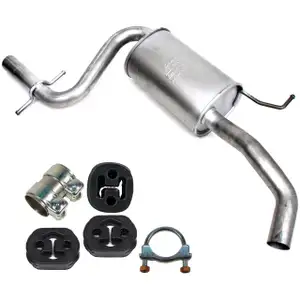 IMASAF Mittelschalld&auml;mpfer + Anbausatz VW TOURAN 1T1 1T2 1.4 FSI 1.4 TSI 2.0 FSI