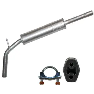 IMASAF Mittelschalld&auml;mpfer + Anbausatz VW POLO (6N1 6N2) 1.0 1.3 1.4 45-75 PS