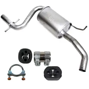 IMASAF Mittelschalld&auml;mpfer + Anbausatz VW TOURAN (1T1, 1T2) 1.4 FSI + 2.0 FSI