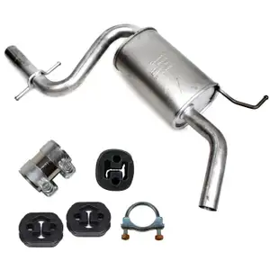 IMASAF Mittelschalld&auml;mpfer + Anbausatz f&uuml;r VW TOURAN (1T1, 1T2) 2.0 FSI 150 PS