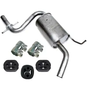 IMASAF Mittelschalld&auml;mpfer + Anbausatz f&uuml;r VW TOURAN (1T1 1T2) 1.6 FSI 115 PS