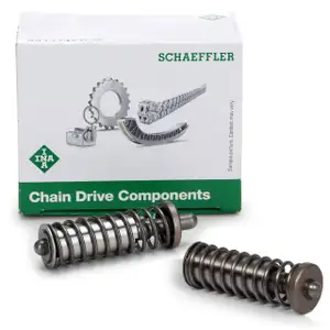 2x INA Kettenspanner Spanner Steuerkette Set PORSCHE 911 (964) links + rechts
