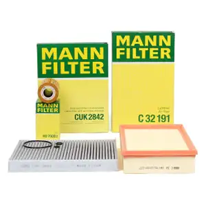 MANN Inspektionskit Filterpaket f&uuml;r VW MULTIVAN TRANSPORTER T5 2.0 TDI 84-140 PS