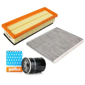Inspektionskit Filterpaket Filterset f&uuml;r Fiat 500 1.2 Panda Ford KA (RU8) 1.2