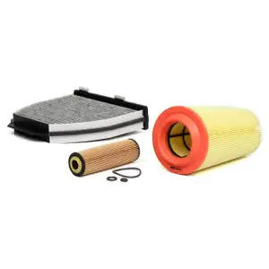 Inspektionskit MERCEDES W204 C180/200Kompressor 156/184 PS + W212 E200NGT 163 PS