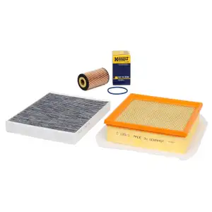 Inspektionskit Filterpaket Filterset f&uuml;r OPEL MERIVA B 1.4 1.4LPG 100/120/140 PS