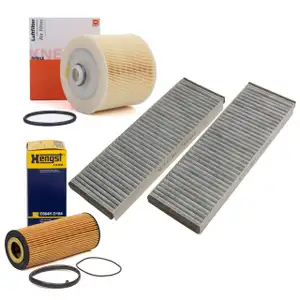 Inspektionskit Filterpaket Filterset f&uuml;r Audi A6 (4F C6) 2.4/2.8/3.2FSI 3.0TFSI