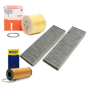 Inspektionskit Filterpaket Filterset f&uuml;r Audi A6 4F C6 2.7TDI 3.0TDI ab Fgst.Nr.