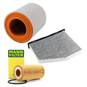 Inspektionskit Filterpaket Filterset f&uuml;r Audi A6 (4G C7) A7 4G 3.0TDI 211-272 PS