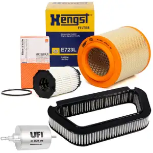 Inspektionskit Filterpaket Filterset f&uuml;r Audi A8 (4E) 4.2FSI quattro 350 PS