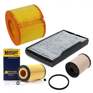 Inspektionskit Filterpaket Filterset f&uuml;r Saab 9-5 YS3E 2.2TiD 120 PS bis 07.2003