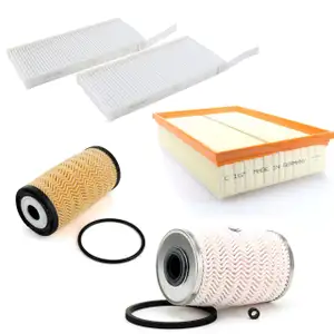Inspektionskit Filterpaket Filterset f&uuml;r RENAULT MASTER III 2.3dCi 101-146 PS