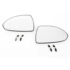 2x Au&szlig;enspiegel Spiegelglas ELEKTRISCH f&uuml;r OPEL Corsa D bis Fgst. links + rechts