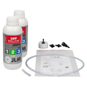 JLM DPF Nachf&uuml;llfl&uuml;ssigkeit Additiv f&uuml;r Dieselpartikelfilter 2 Liter + Bef&uuml;llkit