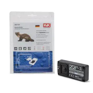K&K M8700 Marderabwehrger&auml;t wasserdichtes Ultraschallger&auml;t Batteriebetrieb
