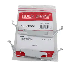 2x Haltefeder Bremssattel BMW E39 M5 Kombi 540i E38 740i X33 E53 X5 E83 vorne