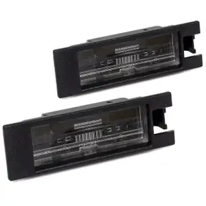2x Kennzeichenleuchte f&uuml;r OPEL Astra H Caravan / Kasten 6223511 / 13155653
