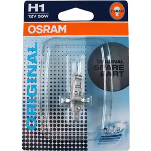 OSRAM Halogenlampe H1 ORIGINAL LINE 12V 55W P14,5s 64150-01B