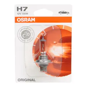 OSRAM Lampe Halogenlampe H7 ORIGINAL LINE 12V 55W (1 St&uuml;ck) PX26d 64210-01B