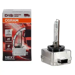 OSRAM Gl&uuml;hlampe D1S NIGHT BREAKER LASER 85V 35W PK32d-2 next Generation +200%