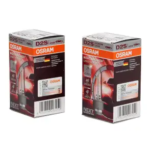 2x OSRAM Gl&uuml;hlampe D2S NIGHT BREAKER LASER 85V 35W P32d-2 next Generation +200%