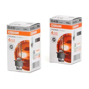 2x OSRAM Xenarc Xenon Brenner D4S ORIGINAL 42V 35W P32d-5 66440