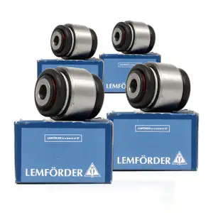 4x LEMF&Ouml;RDER 1471101 Querlenkerlager OPEL Vectra B SAAB 9-5 YS3E Hinterachse