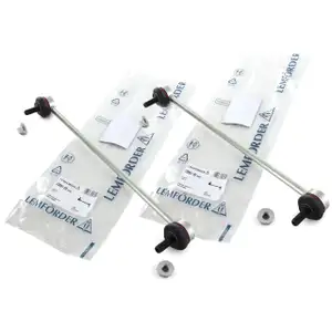 2x LEMF&Ouml;RDER Koppelstange Citroen C2 C3 DS3 f&uuml;r Peugeot 1007 206 206+ 208 vorne