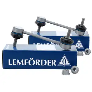2x LEMF&Ouml;RDER Koppelstange Stabistange Citroen C5 III C6 f&uuml;r Peugeot 407 hinten