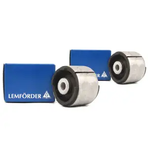 2x LEMF&Ouml;RDER Querlenkerlager Lagerbuchse Silentblock f&uuml;r BMW E36 E46 Hinterachse