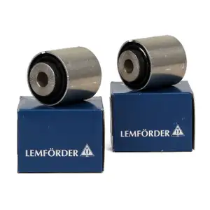 2x LEMF&Ouml;RDER Querlenkerlager f&uuml;r BMW E60 E61 E63 E64 X5 Hinterachse hinten innen