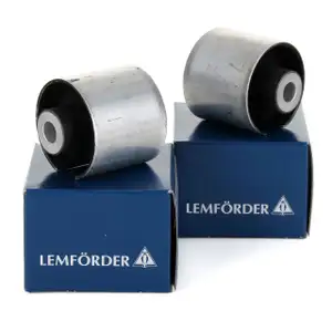 2x LEMF&Ouml;RDER Querlenkerlager BMW E60/61 E63/64 E65-67 X5 Hinterachse vorne innen