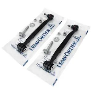 2x LEMF&Ouml;RDER Spurstange Axialgelenk Mercedes W203 C208 C209 R171 hinten unten