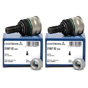 2x LEMF&Ouml;RDER Traggelenk MERCEDES C219 W211 S211 W220 R129 R230 R231 vorne unten