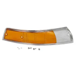Blinker Blinkerglas Sto&szlig;stange PORSCHE 911 1963-1969 vorne rechts 91163192203