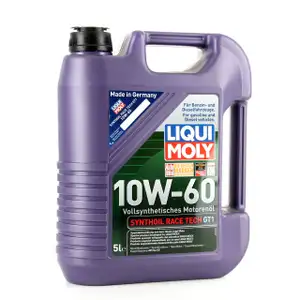 LIQUI MOLY Motor&ouml;l &Ouml;l SYNTHOIL RACE TECH GT1 10W60 10W-60 5L 5 Liter 1391